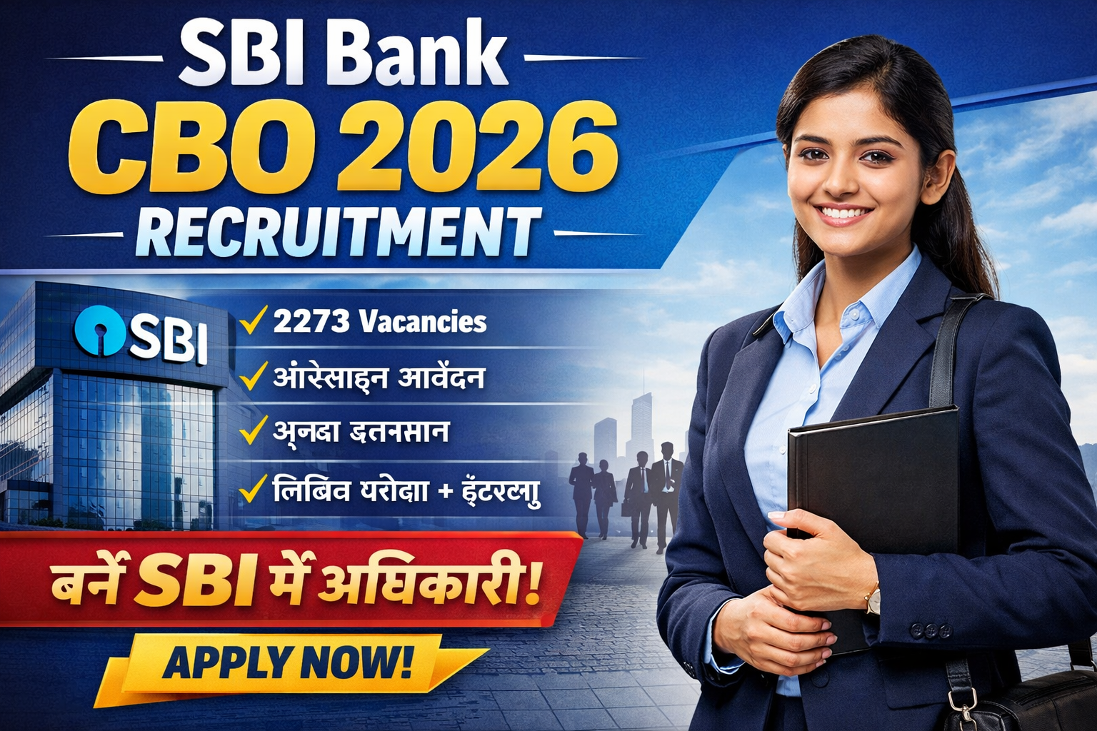 SBI Bank CBO 2026 Recruitment