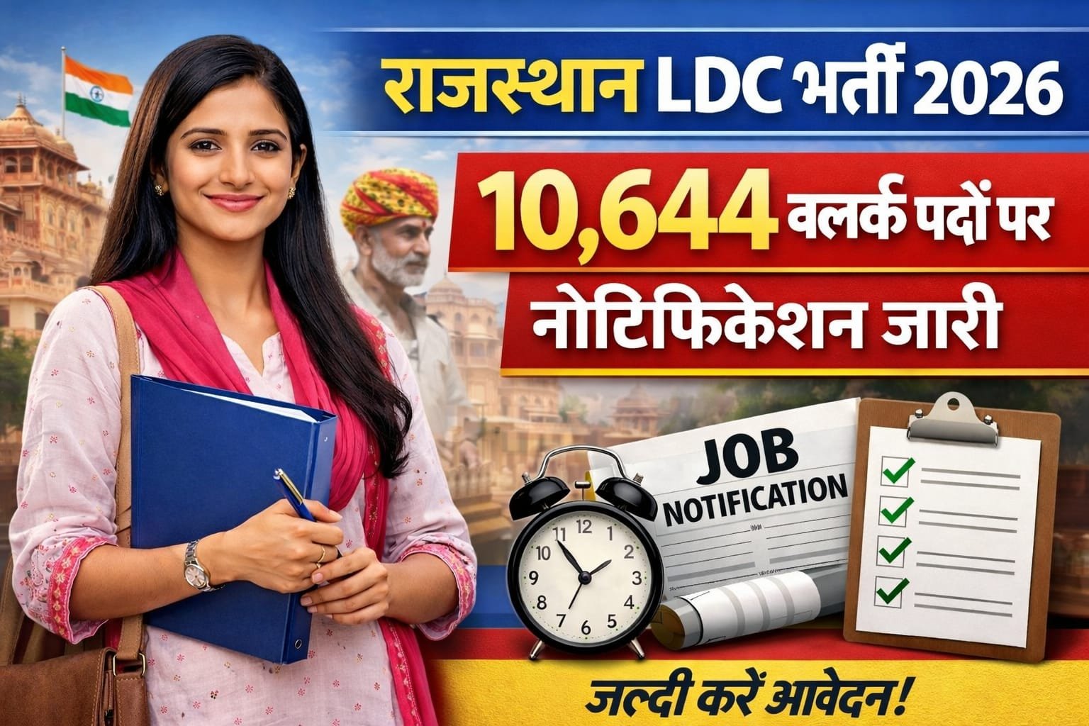 Rajasthan LDC Bharti 2026